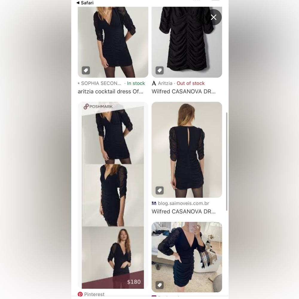 ARITZIA WILFRED Casanova dress NWT $189 - Picture 6 of 6
